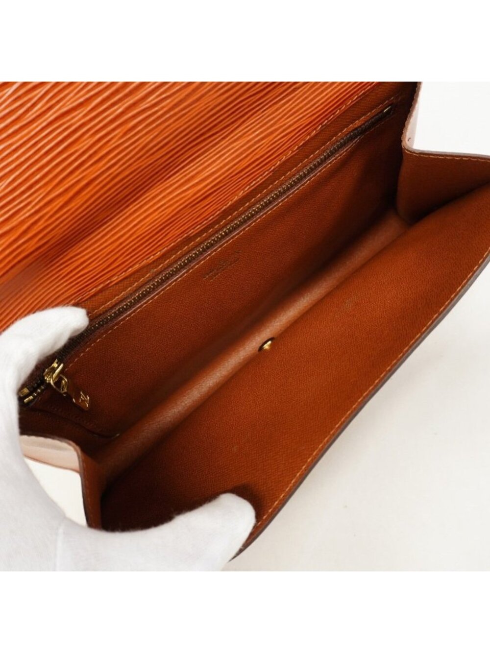 Louis Vuitton Clutch Epi Art Deco Kenya Brown - Picture 4 of 7